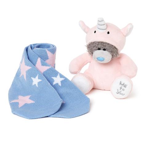 6" Dressed As Unicorn Onesie Plush & Socks Me to You Bear Gift Set